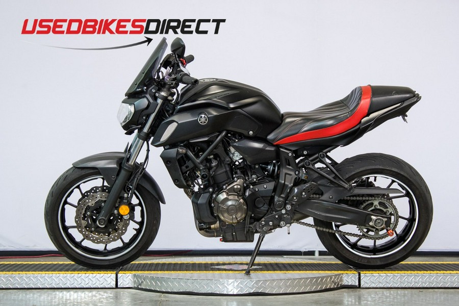 2019 Yamaha MT-07 - $6,999.00