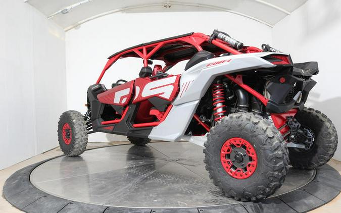 2024 Can-Am® Maverick X3 MAX X rs Turbo RR Fiery Red & Hyper Silver