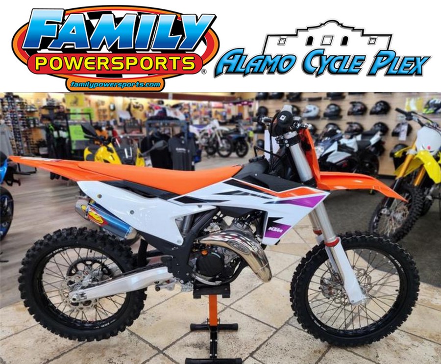 New 2024 KTM 125 SX ORANGE