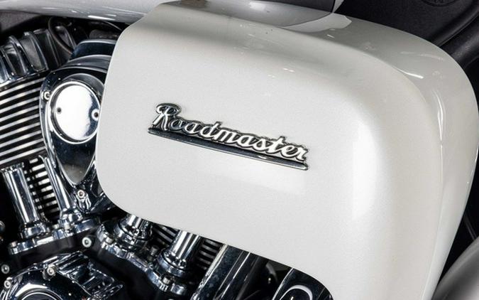 2018 Indian Roadmaster ABS Pearl White over Star Silver