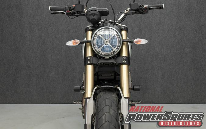 2019 DUCATI SCRAMBLER 1100 SPORT W/ABS