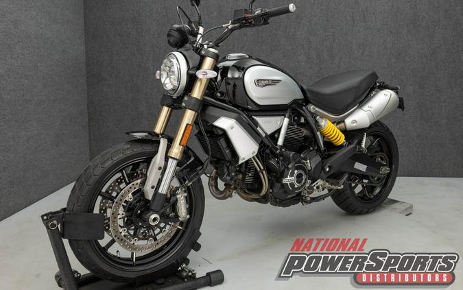 2019 DUCATI SCRAMBLER 1100 SPORT W/ABS