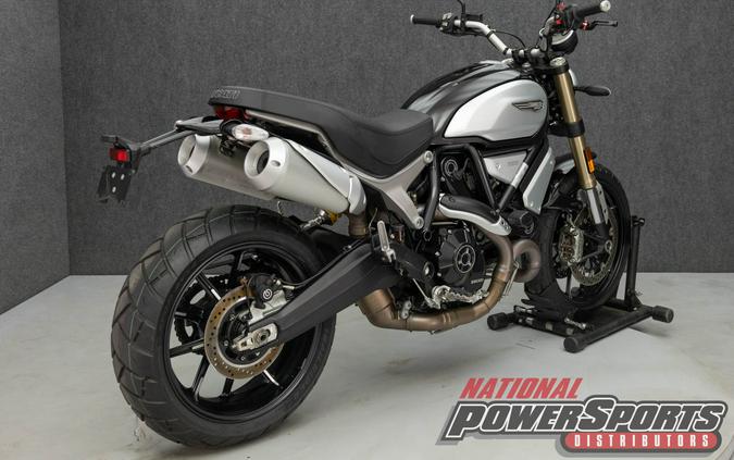 2019 DUCATI SCRAMBLER 1100 SPORT W/ABS