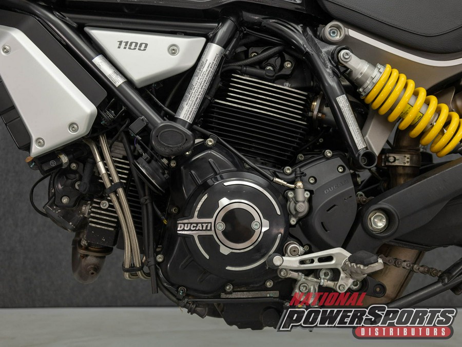 2019 DUCATI SCRAMBLER 1100 SPORT W/ABS