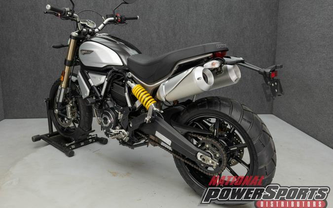 2019 DUCATI SCRAMBLER 1100 SPORT W/ABS