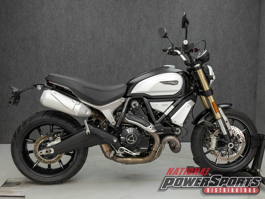 2019 DUCATI SCRAMBLER 1100 SPORT W/ABS