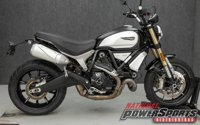 2019 DUCATI SCRAMBLER 1100 SPORT W/ABS