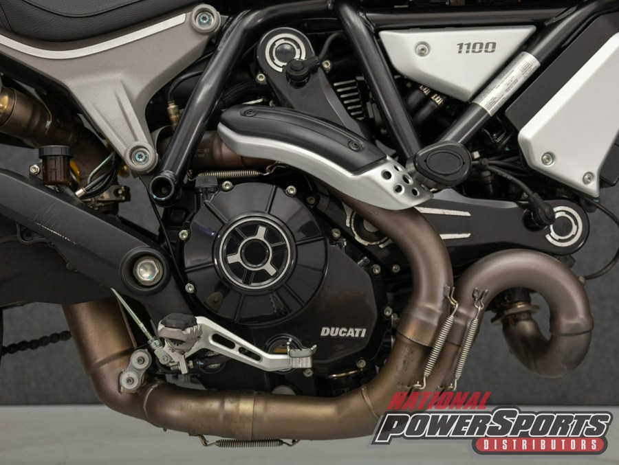 2019 DUCATI SCRAMBLER 1100 SPORT W/ABS