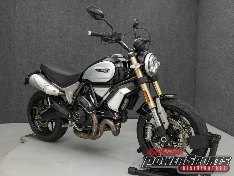 2019 DUCATI SCRAMBLER 1100 SPORT W/ABS