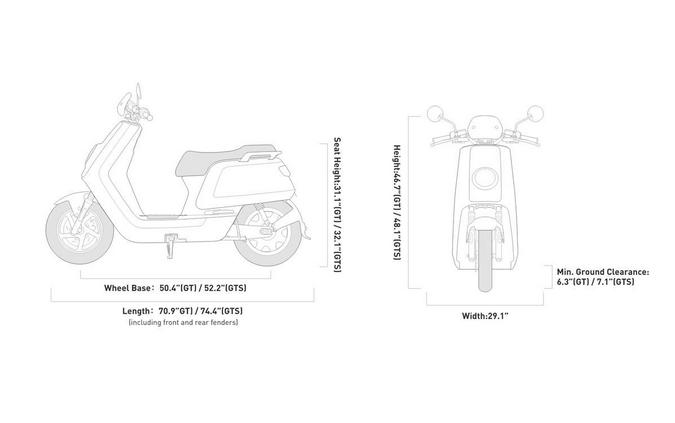 2023 Genuine Scooter NQi GTS ELECTRIC