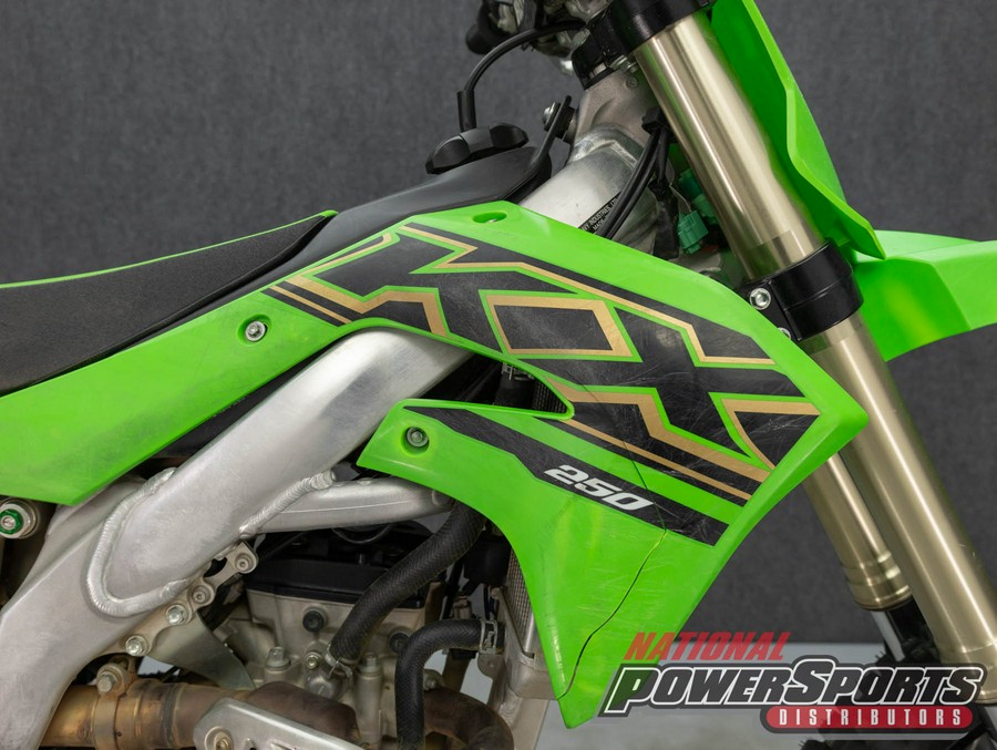 2021 KAWASAKI KX252 KX250