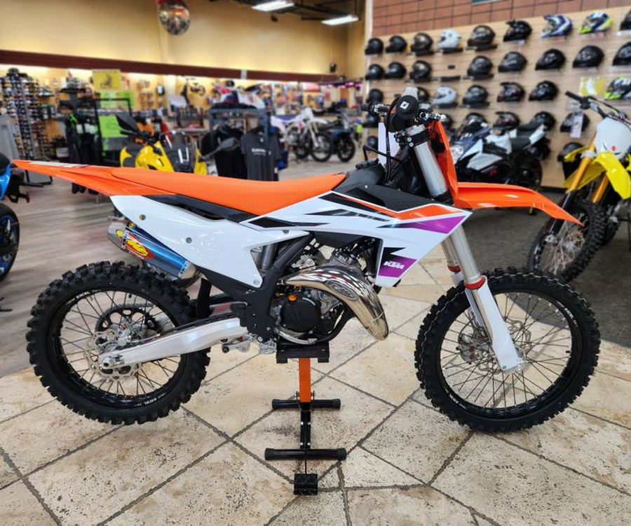 New 2024 KTM 125 SX ORANGE