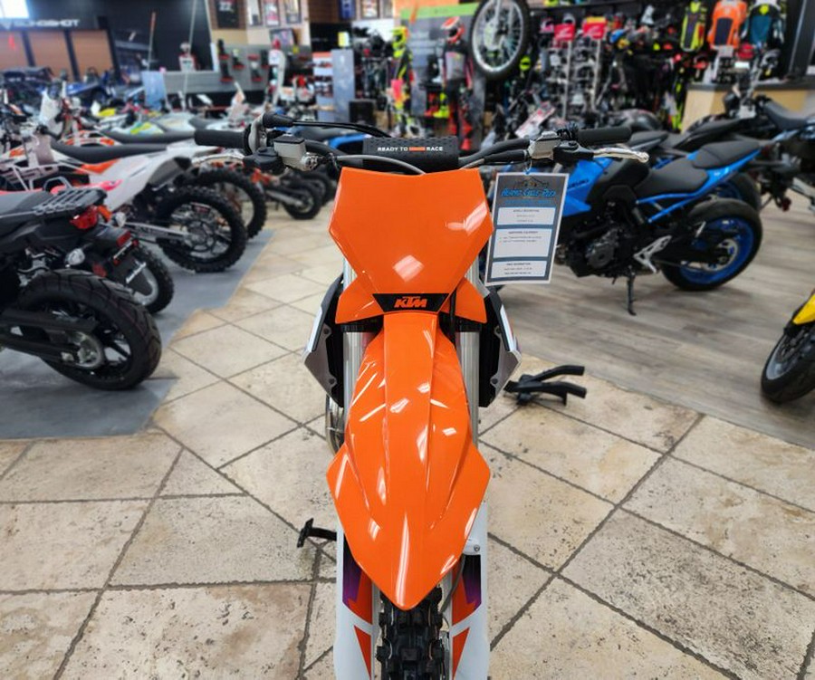 New 2024 KTM 125 SX ORANGE