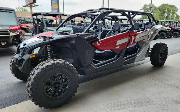 2024 Can-Am® Maverick X3 MAX DS Turbo Fiery Red & Hyper Silver