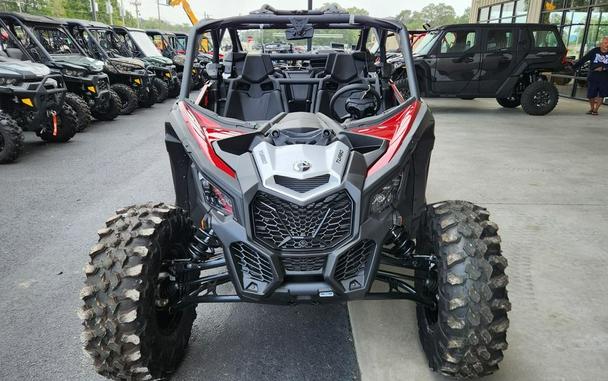 2024 Can-Am® Maverick X3 MAX DS Turbo Fiery Red & Hyper Silver