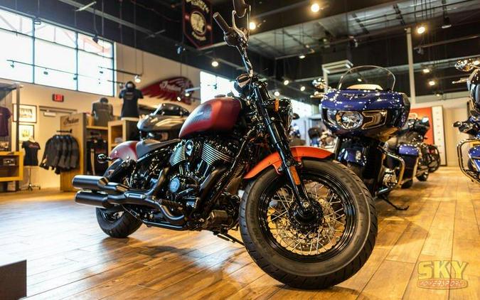 2024 Indian Motorcycle CHIEF BOBBER DH SUNSET RED SMOKE 49ST Dark Horse