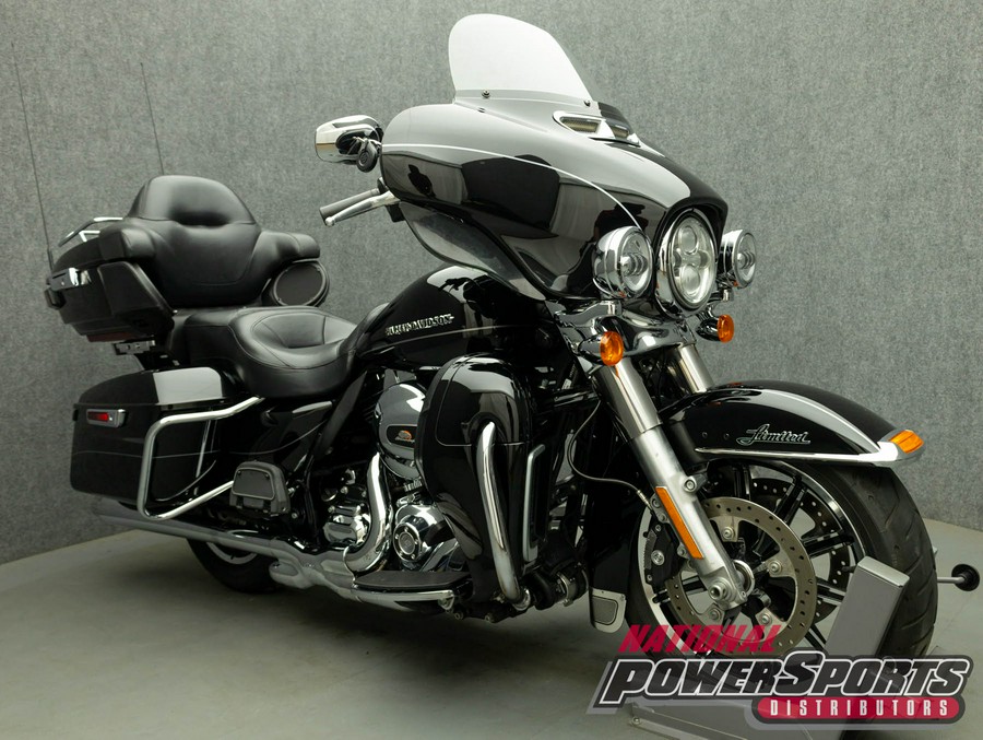 2016 HARLEY DAVIDSON FLHTK ELECTRA GLIDE ULTRA LIMITED W/ABS