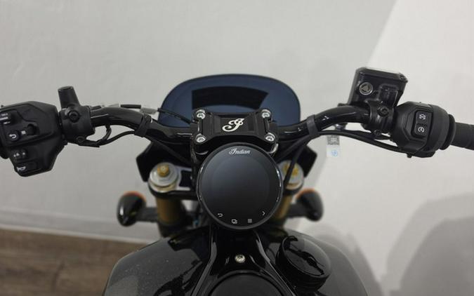 2026 Indian 101 Scout Black Crystal With Super Graphite