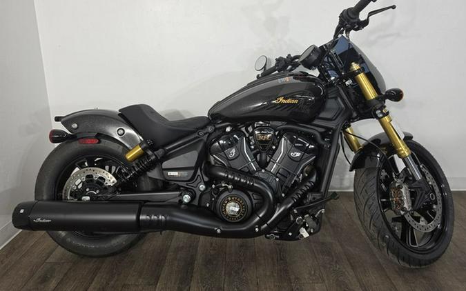 2026 Indian 101 Scout Black Crystal With Super Graphite