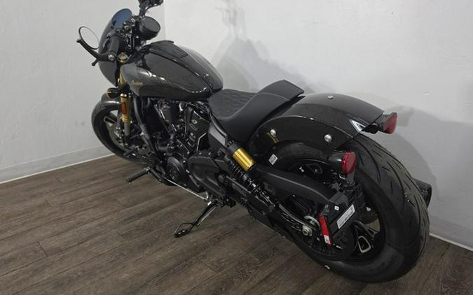 2026 Indian 101 Scout Black Crystal With Super Graphite