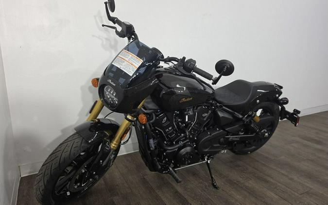 2026 Indian 101 Scout Black Crystal With Super Graphite