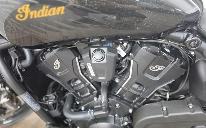2026 Indian 101 Scout Black Crystal With Super Graphite