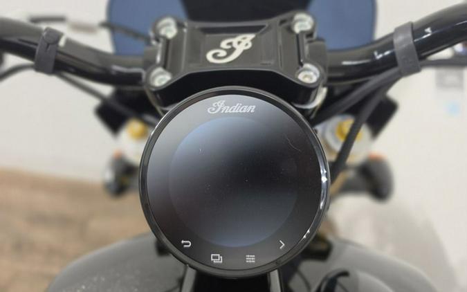 2026 Indian 101 Scout Black Crystal With Super Graphite