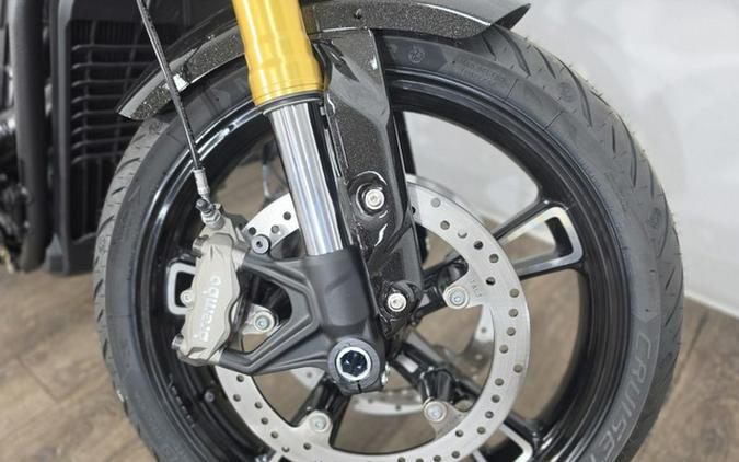 2026 Indian 101 Scout Black Crystal With Super Graphite