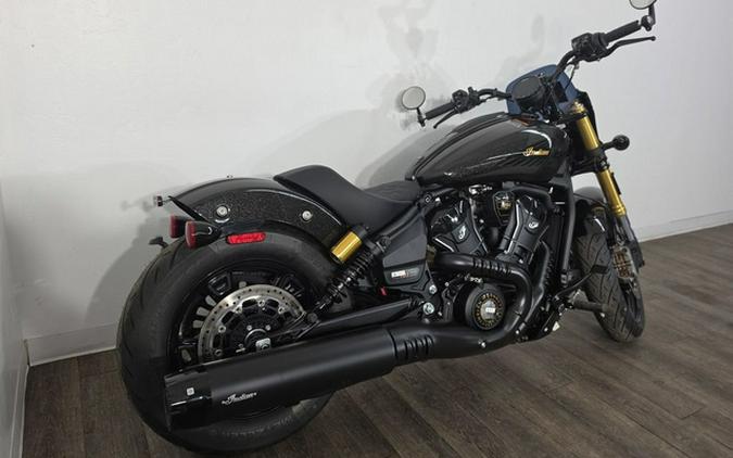 2026 Indian 101 Scout Black Crystal With Super Graphite