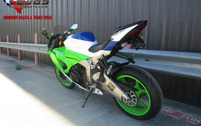 2024 Kawasaki Ninja ZX-6R 40th Anniversary Edition ABS