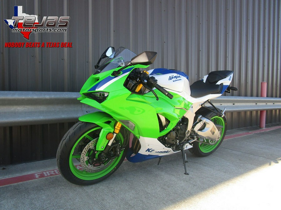 2024 Kawasaki Ninja ZX-6R 40th Anniversary Edition ABS