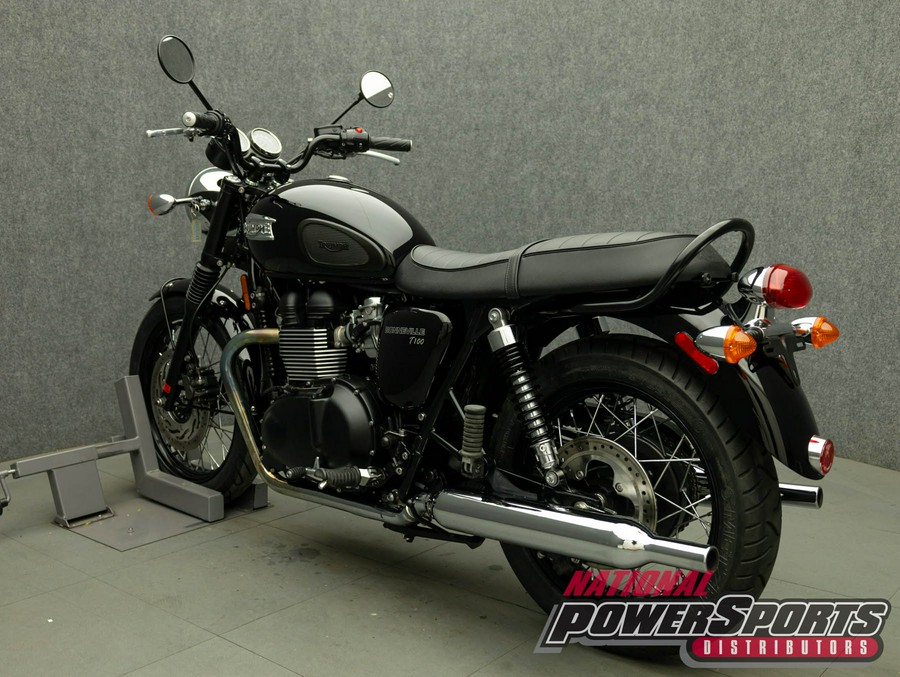 2015 TRIUMPH BONNEVILLE T100