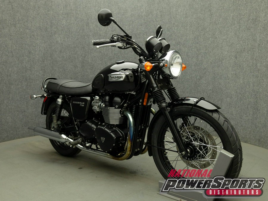 2015 TRIUMPH BONNEVILLE T100