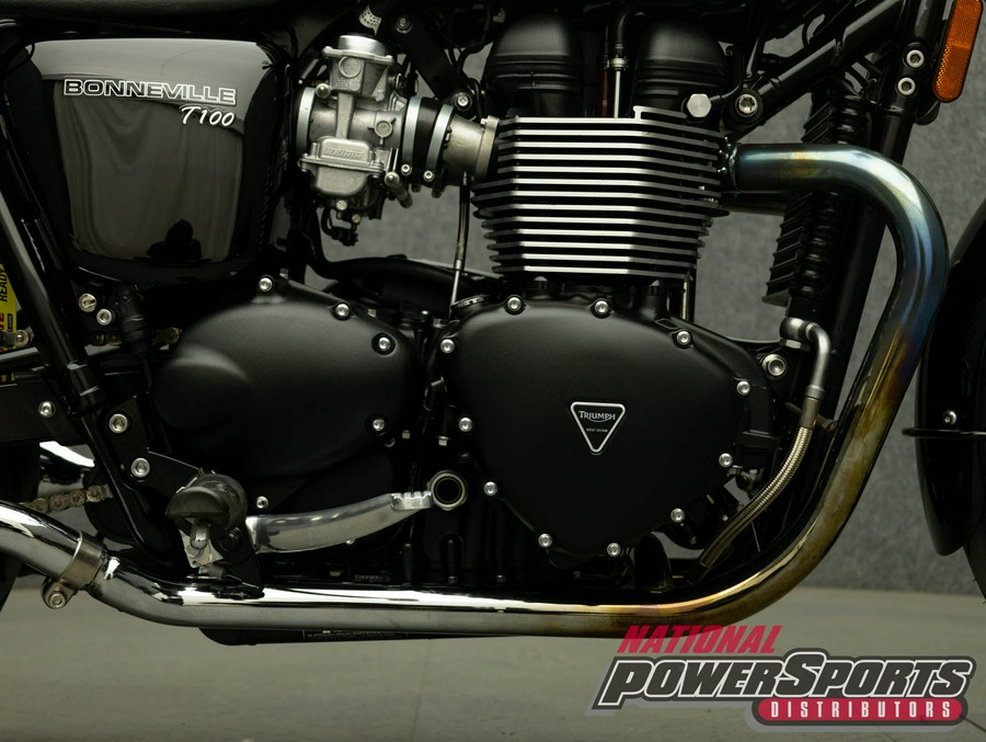 2015 TRIUMPH BONNEVILLE T100