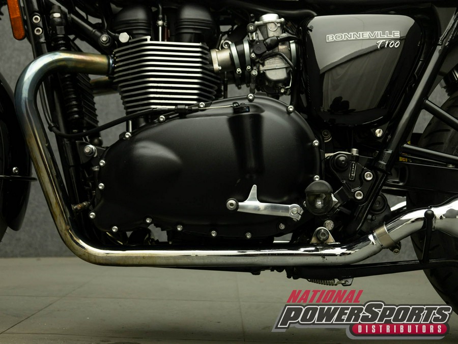 2015 TRIUMPH BONNEVILLE T100