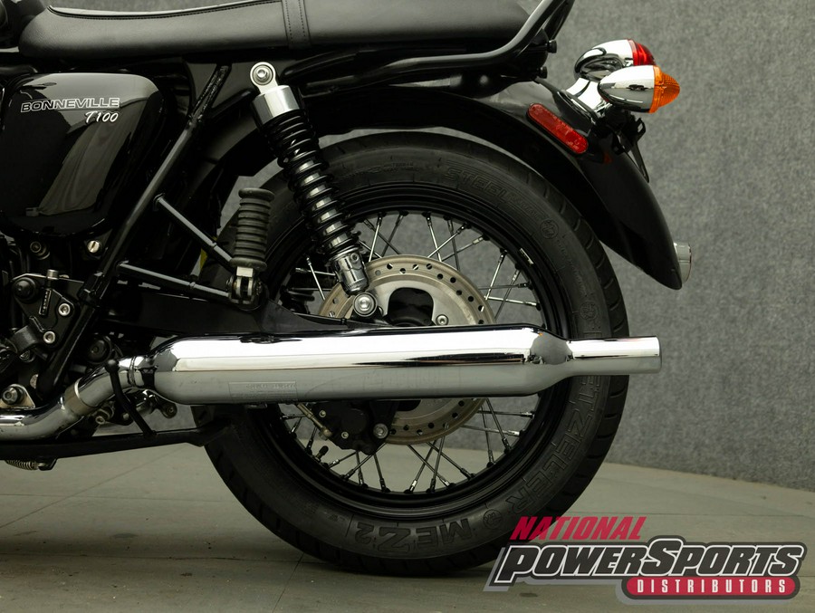 2015 TRIUMPH BONNEVILLE T100