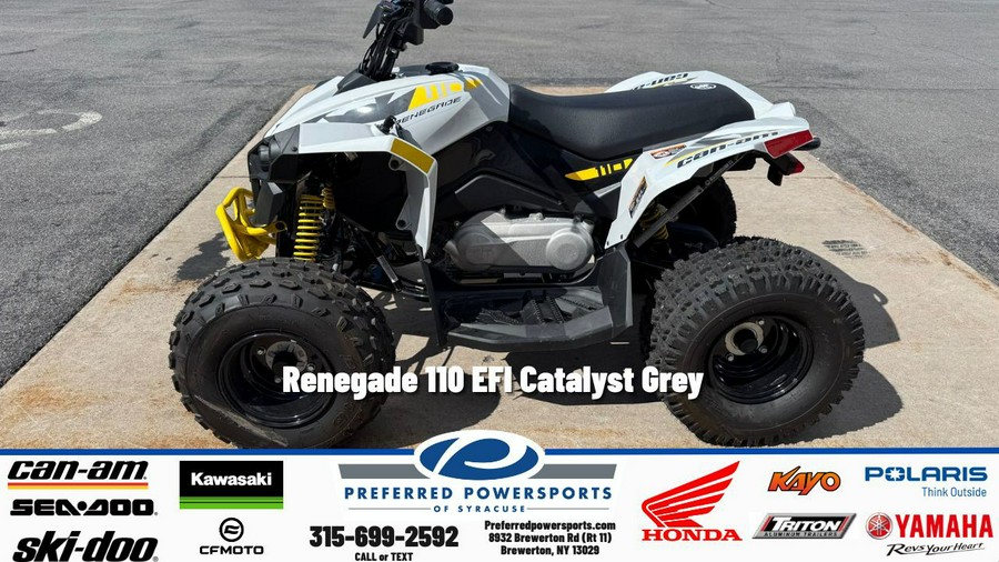 2026 Can-Am Renegade 110 EFI Catalyst Grey