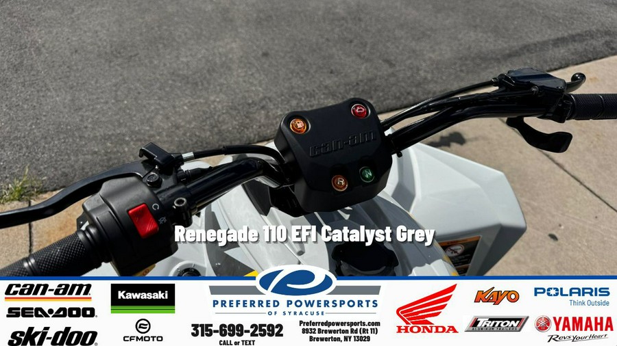 2026 Can-Am Renegade 110 EFI Catalyst Grey