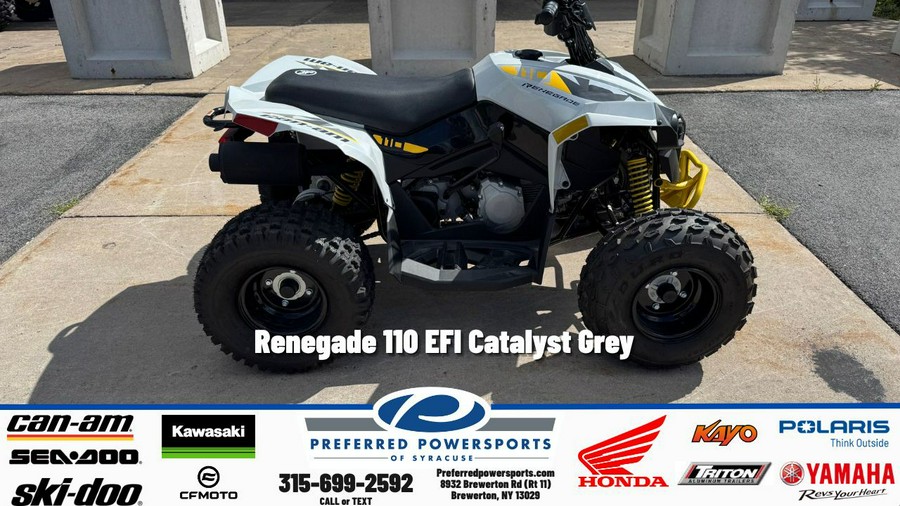 2026 Can-Am Renegade 110 EFI Catalyst Grey