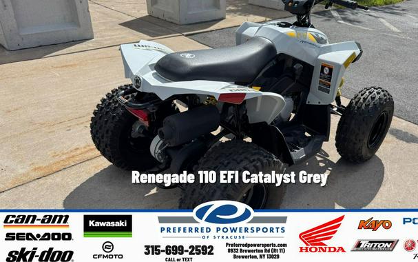 2026 Can-Am Renegade 110 EFI Catalyst Grey