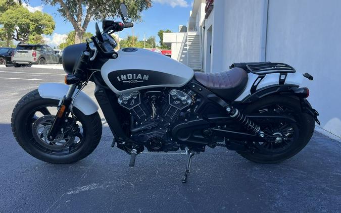 2019 Indian Motorcycle® Scout® Bobber ABS White Smoke