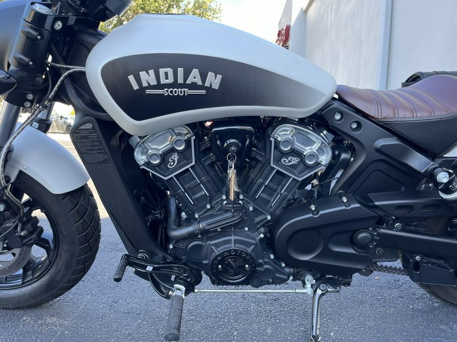 2019 Indian Motorcycle® Scout® Bobber ABS White Smoke