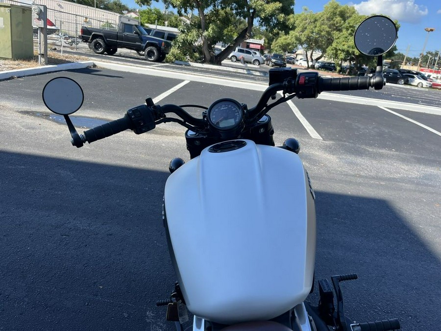 2019 Indian Motorcycle® Scout® Bobber ABS White Smoke