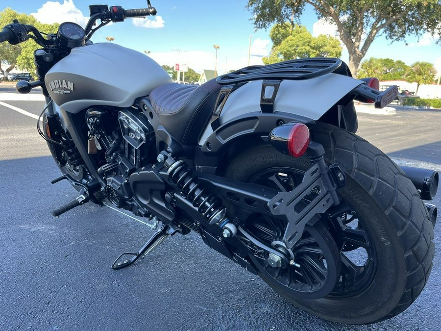 2019 Indian Motorcycle® Scout® Bobber ABS White Smoke