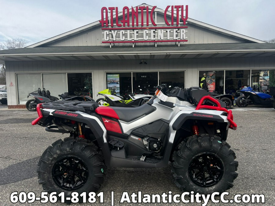 2024 Can-Am® Outlander X mr 1000R Hyper Silver & Legion Red