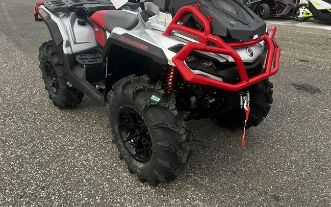 2024 Can-Am® Outlander X mr 1000R Hyper Silver & Legion Red