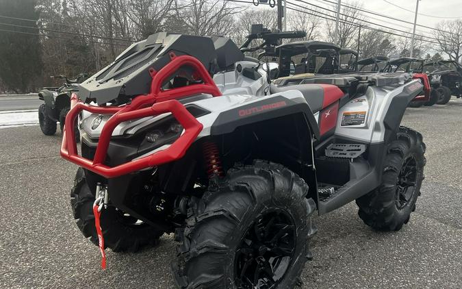 2024 Can-Am® Outlander X mr 1000R Hyper Silver & Legion Red