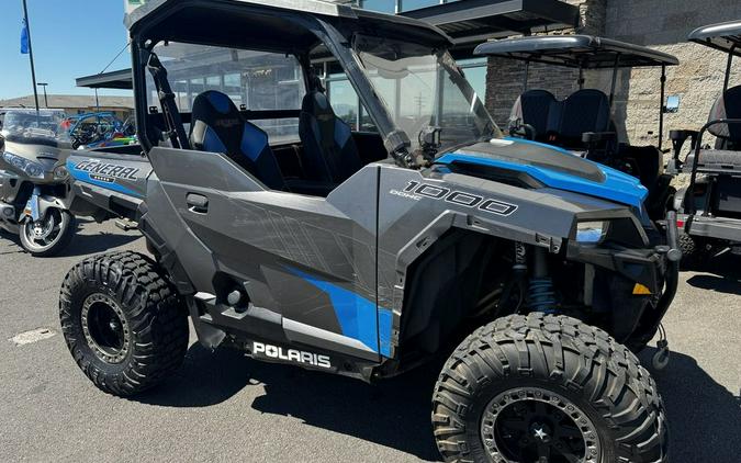 2019 Polaris® General® 1000 EPS Deluxe Titanium Metallic