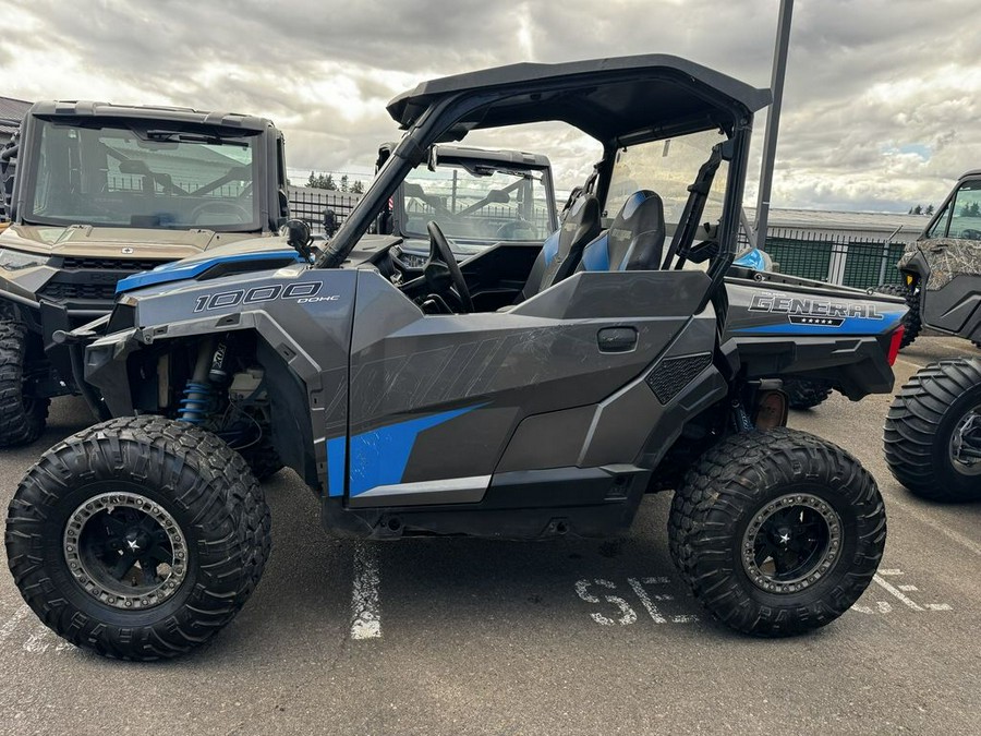 2019 Polaris® General® 1000 EPS Deluxe Titanium Metallic