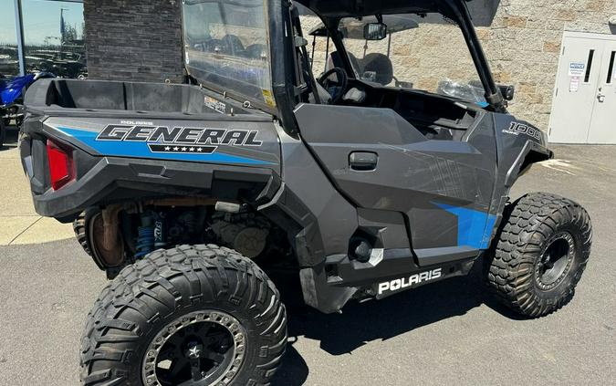 2019 Polaris® General® 1000 EPS Deluxe Titanium Metallic